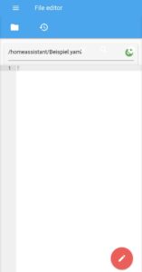 File Editor Add-On in Home Assistant